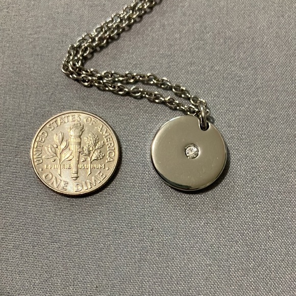 Banana Republic silver tone necklace - Picture 2 of 2